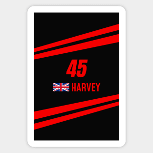 IndyCar 2022 - #45 Harvey Sticker